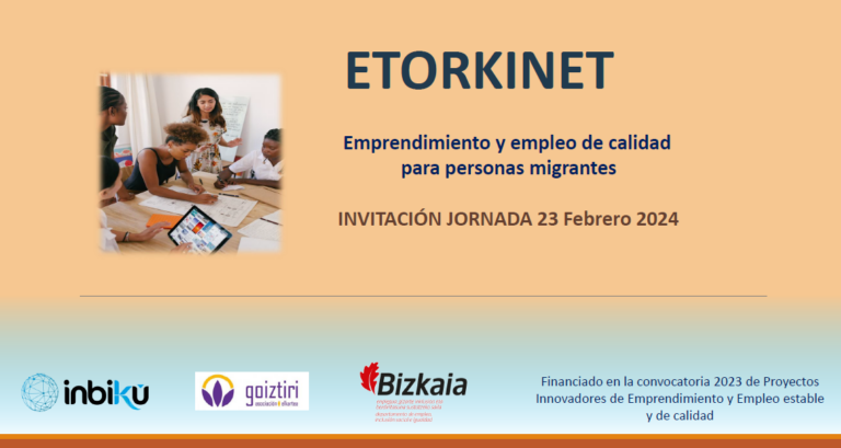 |INSCRÍBETE| Jornada ETORKINET